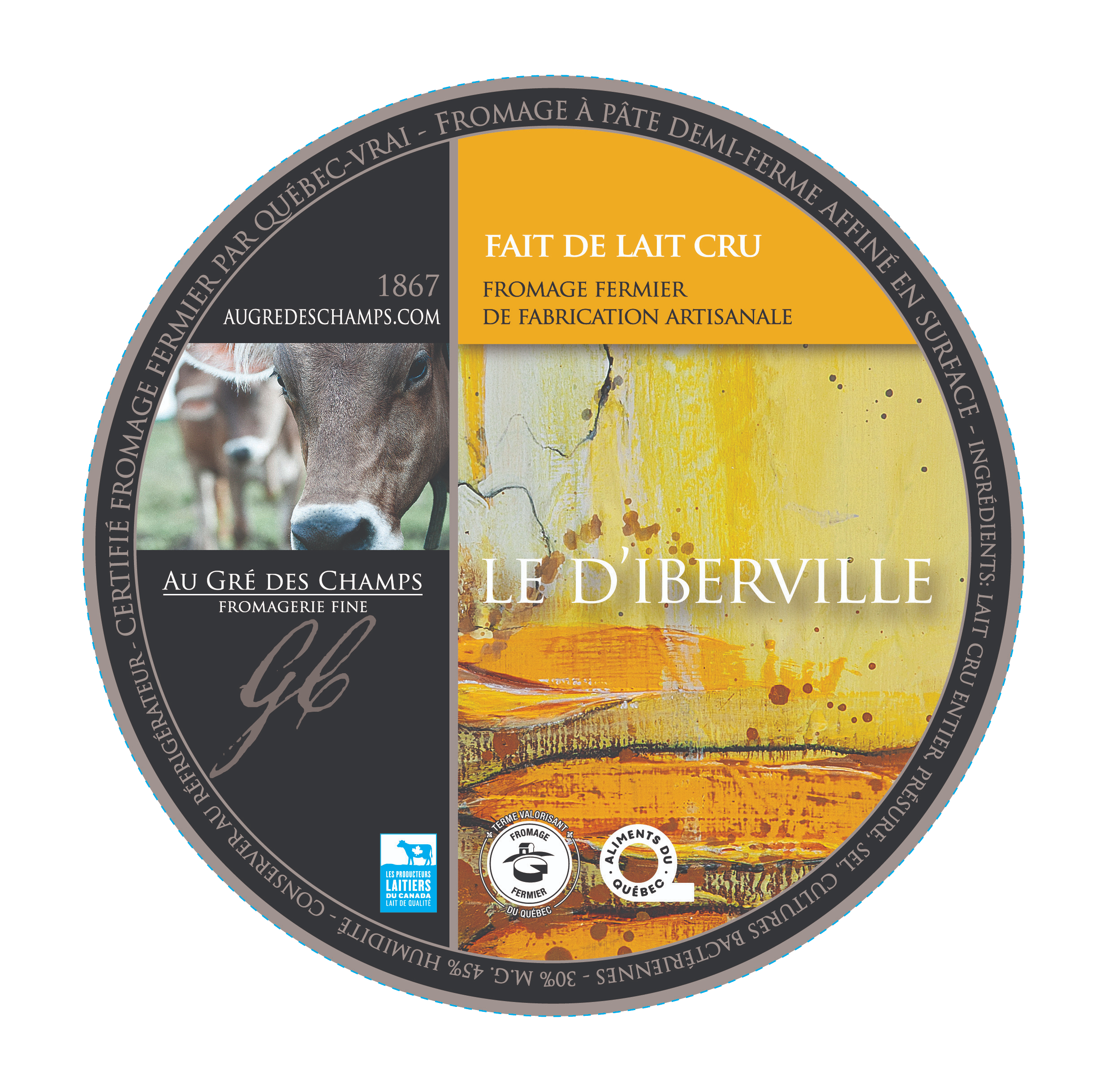 Étiquette - D'Iberville (Le)